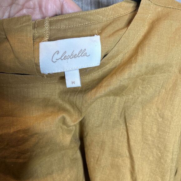 Anthropologie Cleobella Two Piece Set Pants and Cropped Top Cotton Size M - Picture 4 of 14